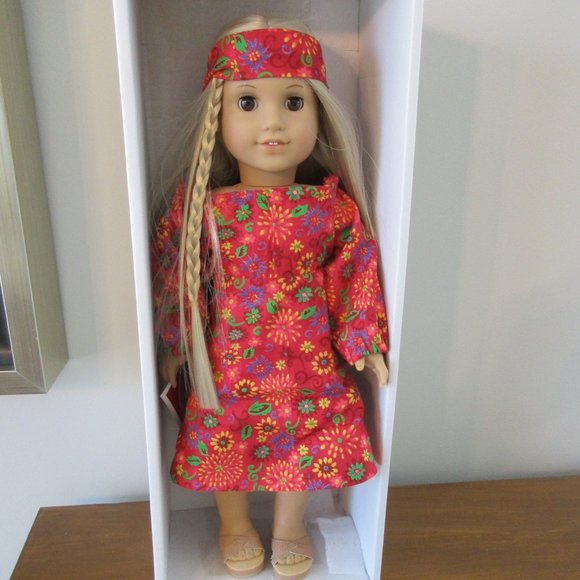 American Girl Toys American Girl Doll Julie With Book And Box